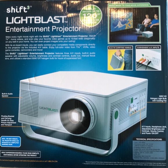Video projector- NIB! - Picture 2 of 2